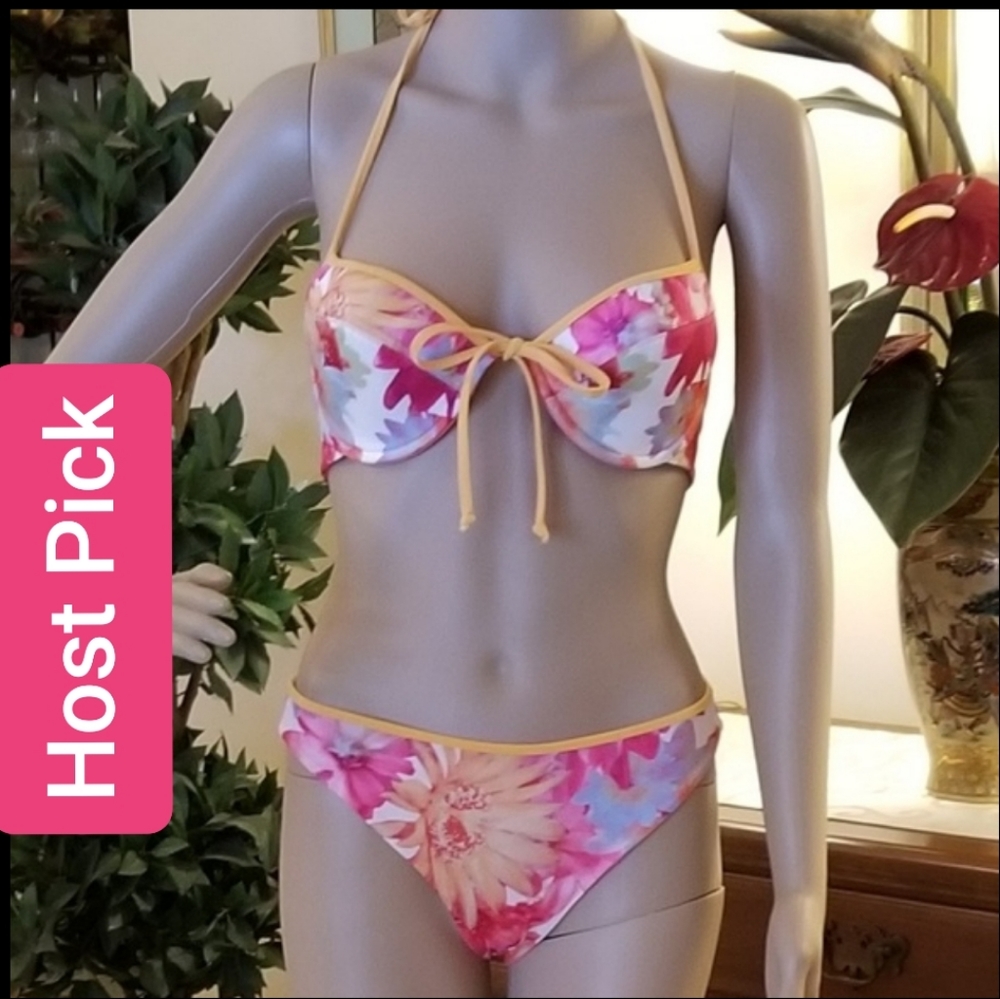 Floral Halter Bikini